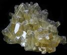 Gemmy, Bladed Barite Crystals - Meikle Mine, Nevada #33713-4